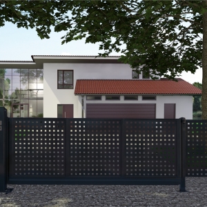Brick residence